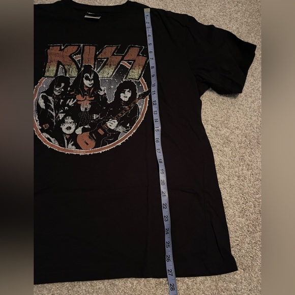 Kiss Black T Shirt Size Large - Picture 6 of 6